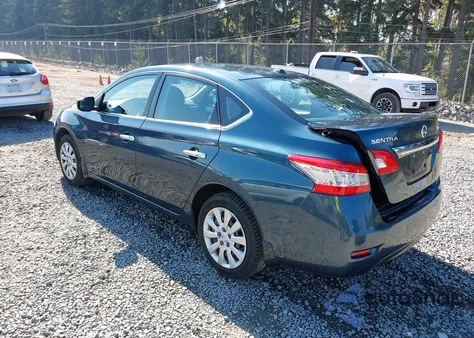 2015 Nissan Sentra Sv из США, поврежденный, VIN 3N1AB7AP7FY331792